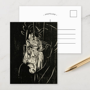 Carte Postale Portrait Edmund Schaeffer   Albert Müller