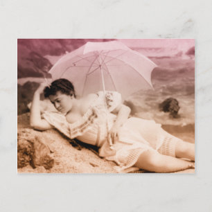 Carte Postale Portrait glamour vintage