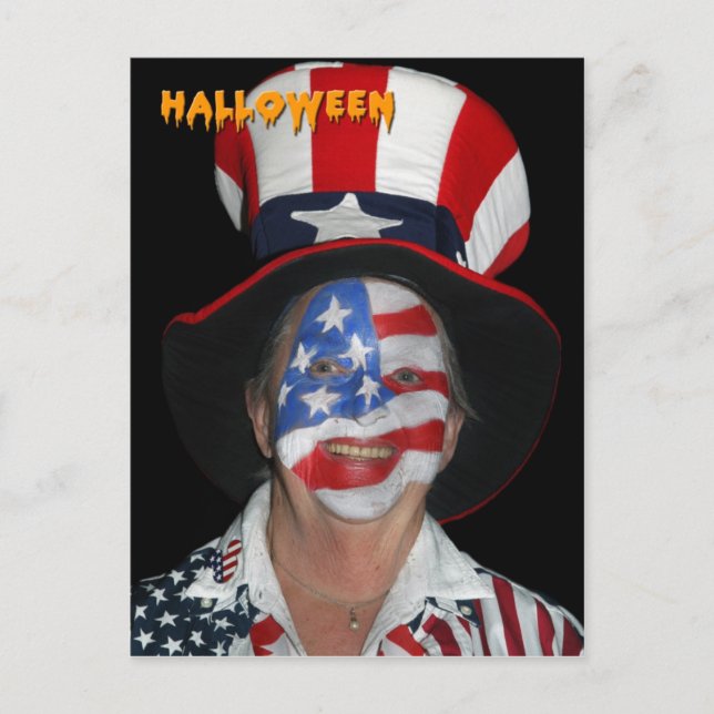 Carte postale portrait Halloween 2 (Devant)