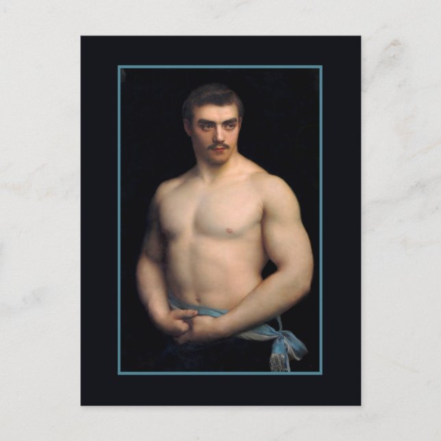 Carte Postale Portrait Maurice Deriaz par Courtois (Devant)