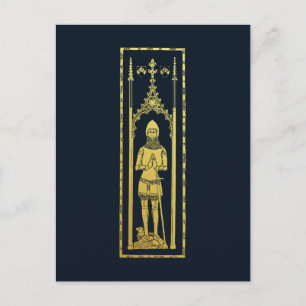 Carte Postale Portrait médiéval anglais 1355 John, Lord Cobham