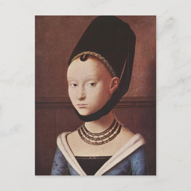 Carte Postale Portrait of a Young Girl Postcard (Devant)