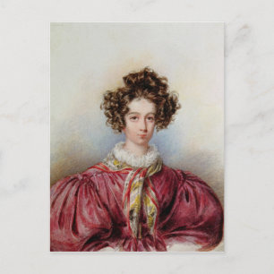 Carte Postale Portrait of George Sand  1830
