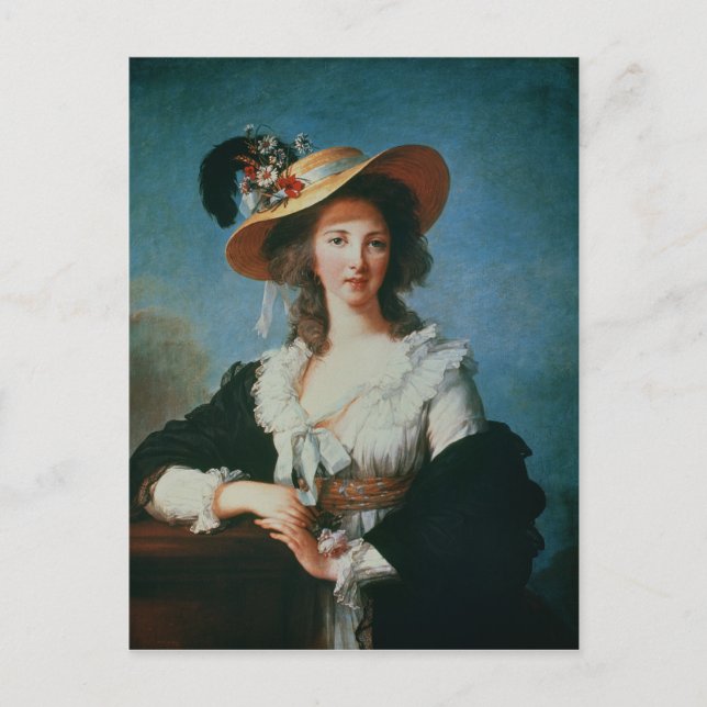 Carte Postale Portrait of the Duchess of Polignac (Devant)