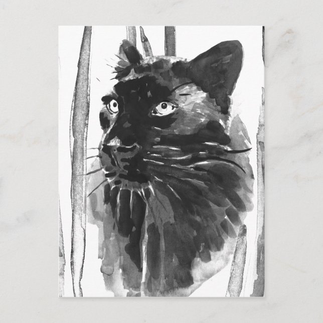 Carte Postale Portrait Panther (Devant)