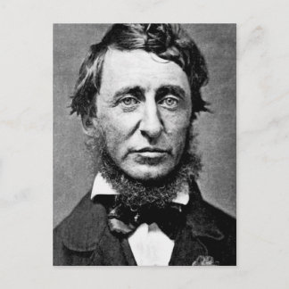 Carte Postale Portrait Photographie de Henry David Thoreau