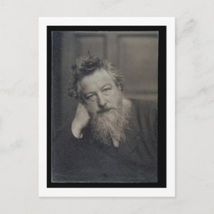 Carte Postale Portrait photographique de William Morris (1834-96