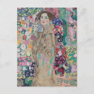 Carte Postale Portrait posthume de Ria Munk par Gustav Klimt