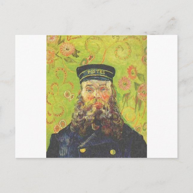 Carte Postale Portrait Postman Joseph Roulin - Vincent van Gogh (Devant)