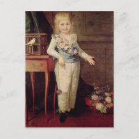 Portrait Présupposé être Louis XVII