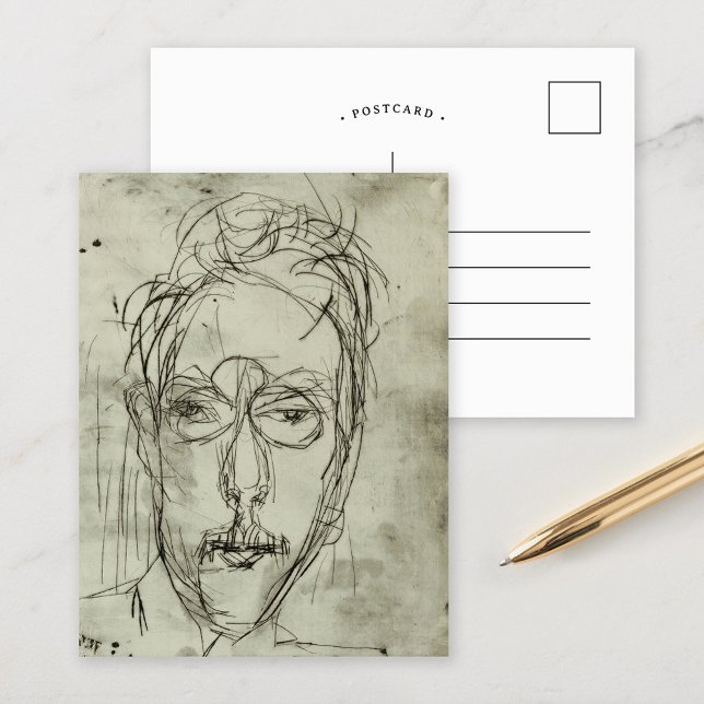 Carte Postale Portrait Schaeffer | Albert Müller (Créateur téléchargé)