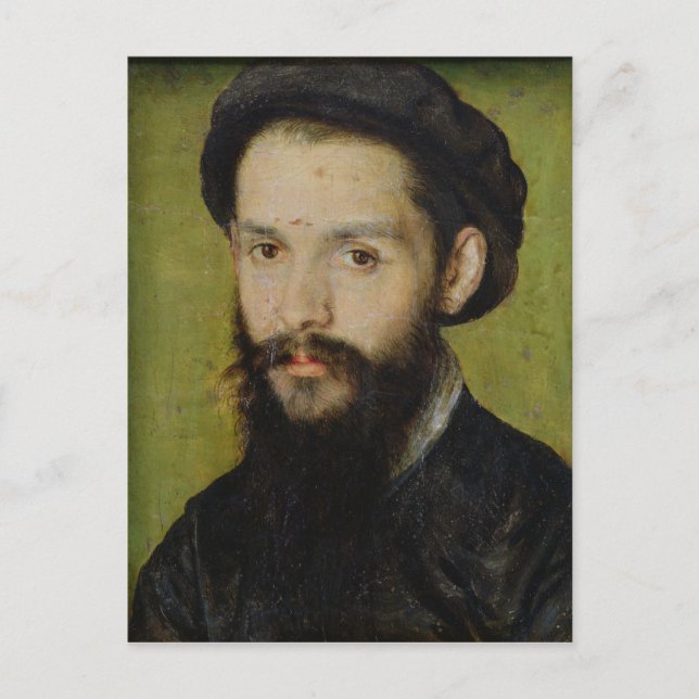 Carte Postale Portrait supposé être Clement Marot (Devant)