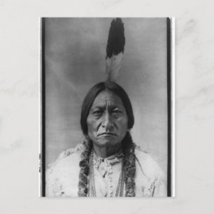 Carte Postale Portrait Vintage amérindien