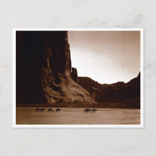 Carte Postale Portrait Vintage amérindien