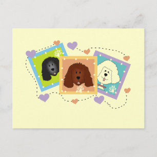 Carte Postale Portraits de chiens T-shirts et cadeaux