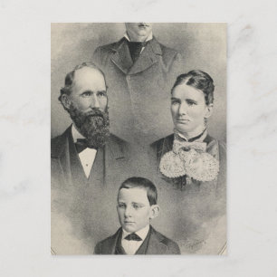 Carte Postale Portraits de la famille Chiles