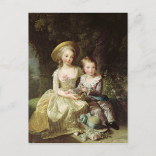 Carte Postale Portraits d'enfants de Marie-Therese-Charlotte