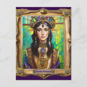 Carte Postale Portraits du Royaume de Mardi Gras - La Princesse