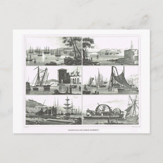 Carte Postale Ports et ports (Devant)