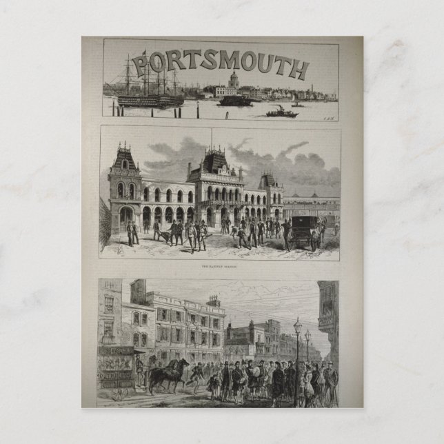 Carte Postale Portsmouth (Devant)