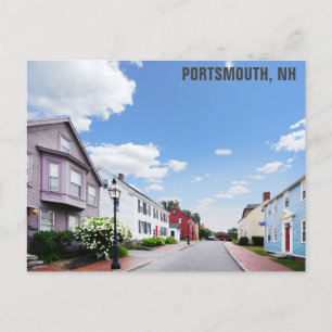 Carte Postale Portsmouth New Hampshire Les Maisons Historiques H