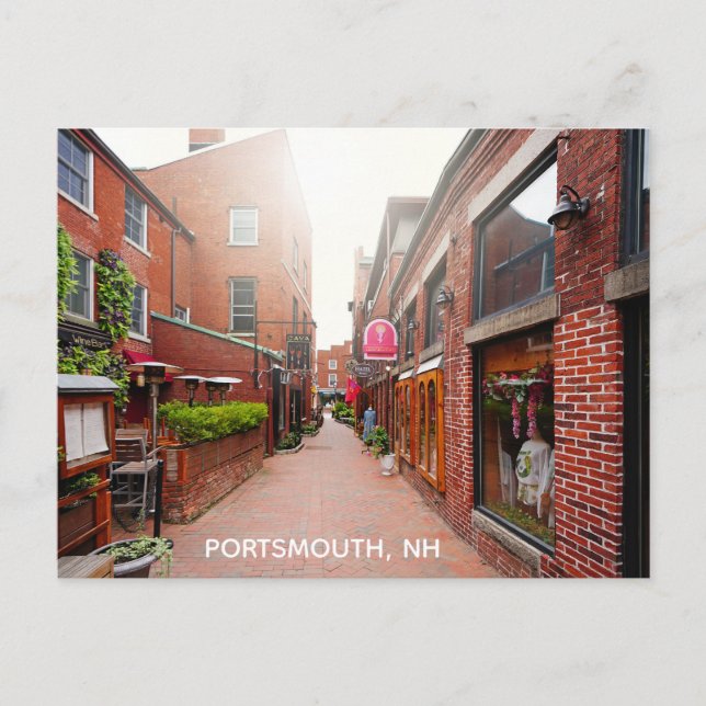 Carte Postale Portsmouth New Hampshire Pittoresque Voyage Photo (Devant)