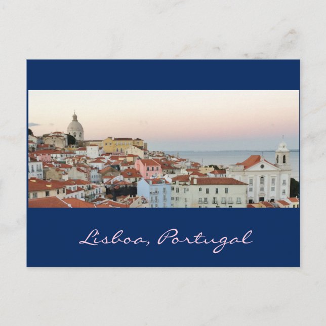 Carte Postale Portugais : Lisboa, Portugal (Devant)