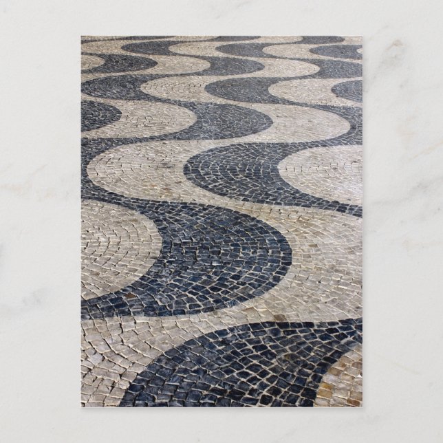 Carte Postale Portugal Calçada, Lisbonne, Portugal (Devant)