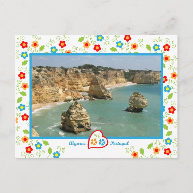 Carte Postale Portugal en photos - Benagil (Devant)