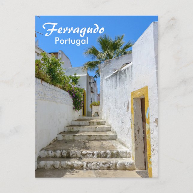 Carte Postale Portugal Ferragudo Old Street (Devant)
