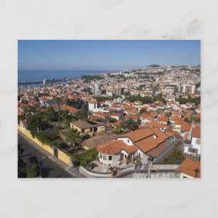Carte Postale Portugal, île de Madère, Funchal. Téléphérique