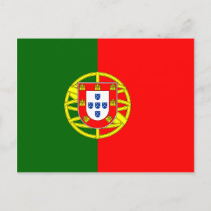 Carte Postale Portugal National World Flag