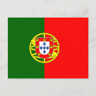 Carte Postale Portugal National World Flag