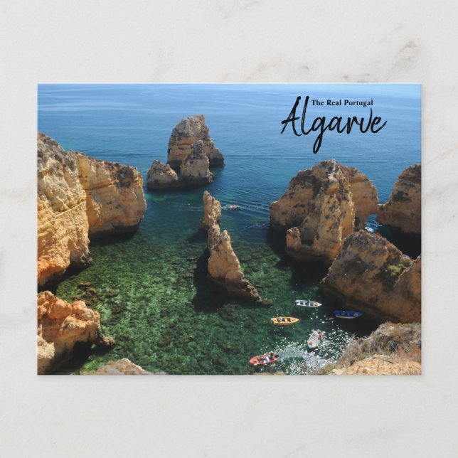 Carte Postale Portugal-Ponta da Piedade, Algarve (Devant)