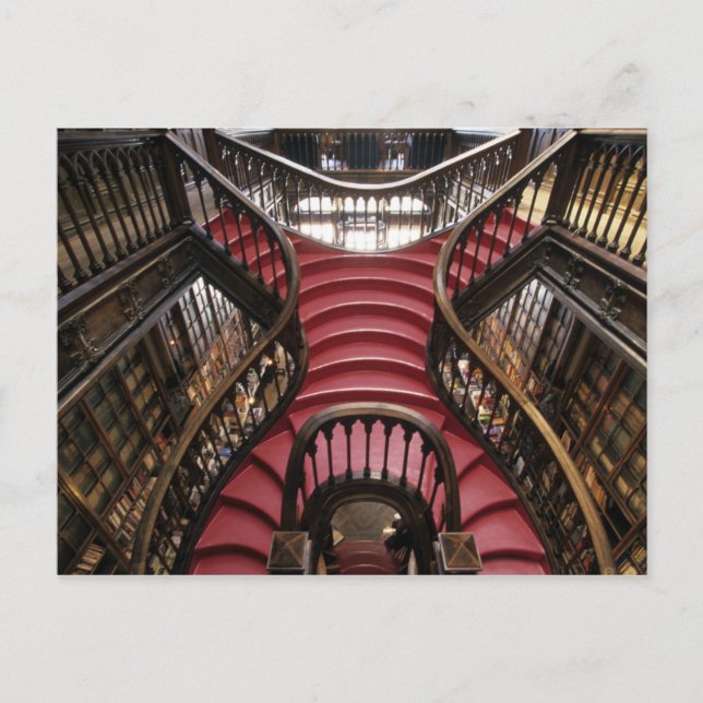 Carte Postale Portugal, Porto. Escaliers historiques (Devant)