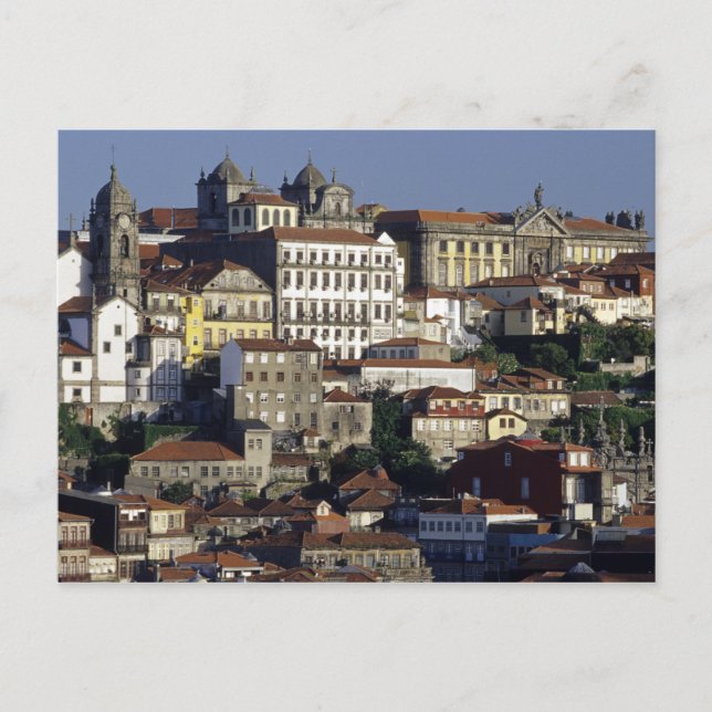 Carte Postale Portugal, Porto. Maisons historiques et (Devant)