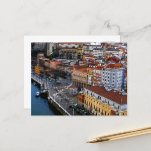 Carte Postale Portugalete, Espagne