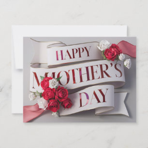Carte Postale Poscards Mother's Day Fleur