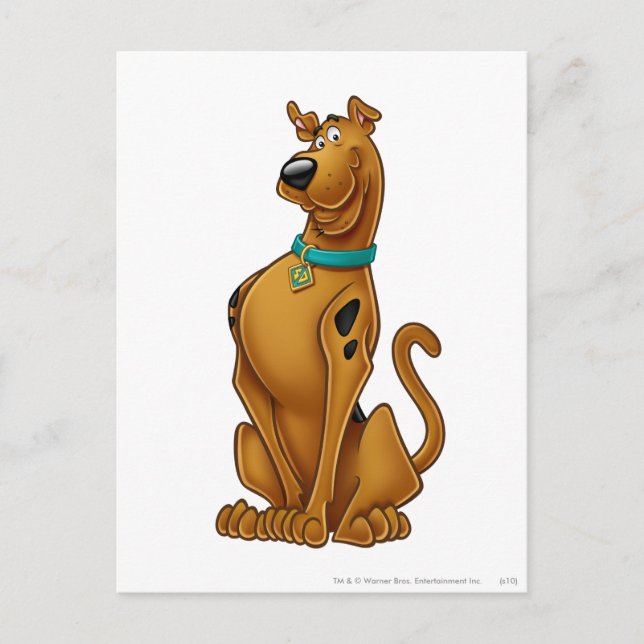 Carte Postale Pose Scooby-Doo Airbrush (Devant)