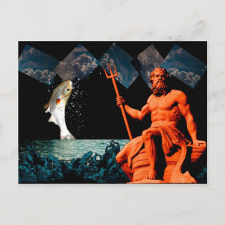 Carte Postale Poseidon