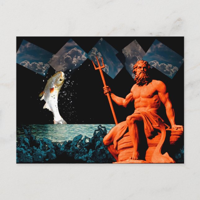 Carte Postale Poseidon (Devant)