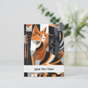 Carte Postale Posh arrogant chat