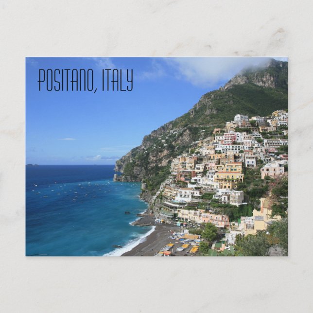 Carte Postale Positano, Italie (Devant)