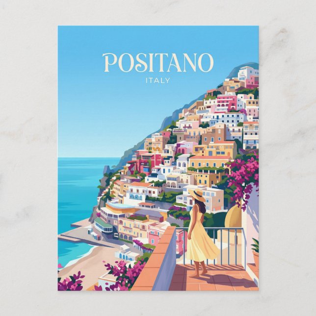 CARTE POSTALE POSITANO ITALIE (Devant)