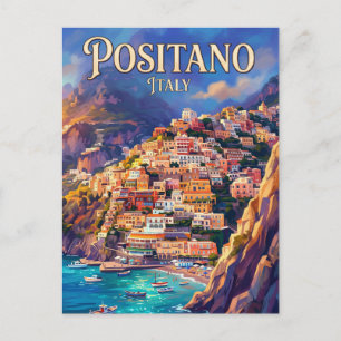 Carte Postale Positano Italie