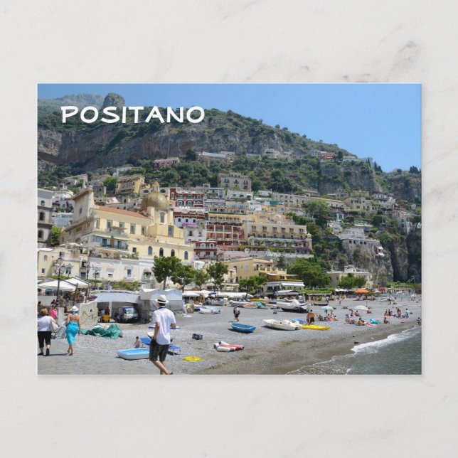 Carte Postale Positano, Italie (Devant)