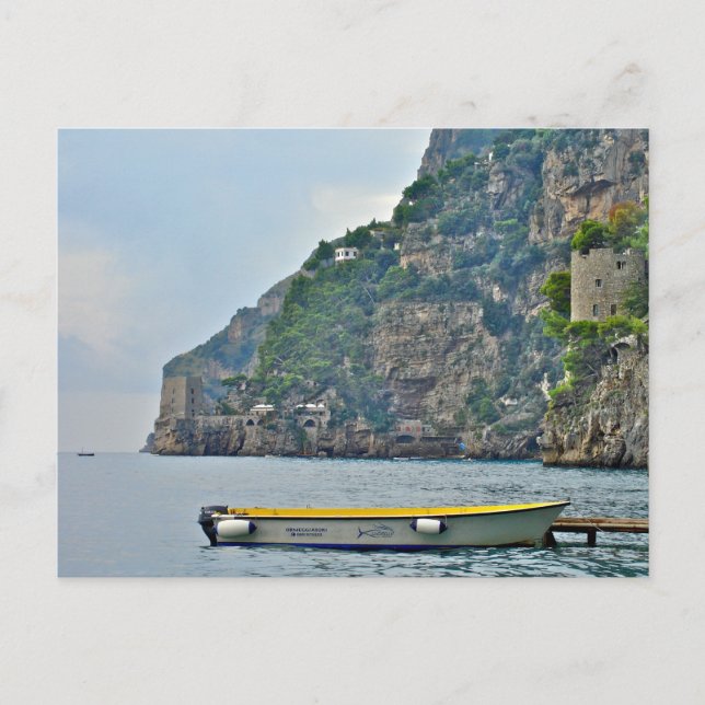 Carte Postale Positano, Italie - Relique Côtière (Devant)