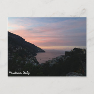 Carte postale Positano, Italie Sunset