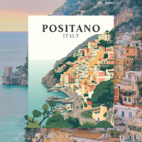 Positano, Italie Ville Vintage