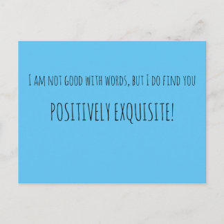 Carte Postale Positif